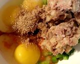 コンビーフハッシュの厚焼き卵作り方2写真