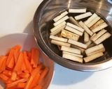 ヘルパーさんの~野菜のきんぴら煮作り方1写真