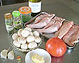 鶏肉とマッシュルームの煮込み作り方1写真