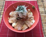 簡単美味しいランチ♪豚ロースステーキ丼！作り方8写真