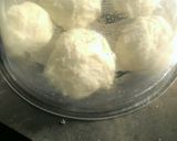 餅入り☆こねないパン作り方7写真