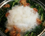 簡単！水菜と唐揚げのみぞれ煮作り方6写真