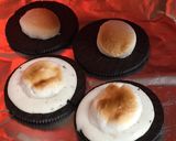 ２分で完成☆ オレオ マシュマロ 焼き♡作り方3写真