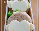 今年の干支♡「見猿聞か猿言わ猿」キャラ弁作り方4写真