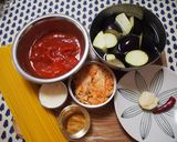 なすとツナのトマトクリームパスタ・簡単！作り方1写真
