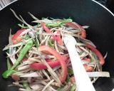 ビタミン味噌きんぴら作り方3写真