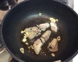 牡蠣の和風ペペロンチーノパスタ作り方3写真
