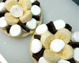 チョコチャンクピザ風オープンホットサンド作り方3写真