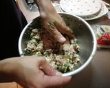 ホットプレートで焼く羽根付き餃子100個作り方5写真