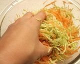 キャベツとかまぼこの中華風和え作り方2写真
