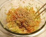 キャベツとかまぼこの中華風和え作り方5写真