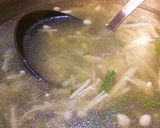 とろみ付きごぼうスープ♪作り方8写真