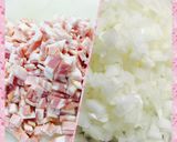 節分の煎り大豆で ポークビーンズ作り方2写真