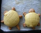 レンジパンで「かめメロンパン」♪作り方7写真
