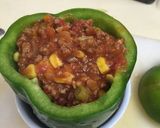 パプリカのミートソース詰め オーブン焼き作り方9写真