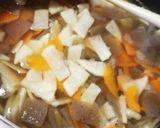 我が家のお雑煮☆☆（鶏肉と醤油ベース）作り方3写真
