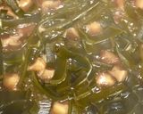 出汁で使った昆布と椎茸で一品作り方1写真