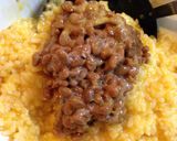 超簡単にパラパラ＊納豆としらすの炒飯作り方2写真
