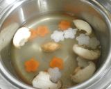 酒かす雑炊☆白味噌仕立て～柚子胡椒風味作り方3写真