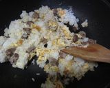 胡麻とねぎ香る!絶品レタスチャーハン!作り方4写真
