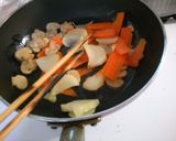 肉無し野菜だけ♪ランチに簡単ナポリタン！作り方3写真