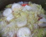 お野菜たっぷりなお餅入りクリームスープ作り方4写真