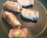 お餅消費に☆もちーずレタスの豚肉巻き作り方5写真