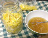 余った氷砂糖で♡ほっこり・ゆず茶作り方6写真