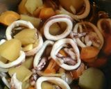 イカとじゃが芋の煮物作り方5写真