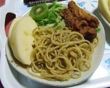 余った餃子の具で中華風パスタ☆作り方8写真