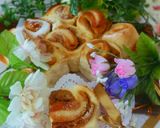 HBで♡きな粉クリームロールちぎりパン作り方8写真