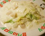 簡単中華♪　白菜と帆立のクリーム煮作り方12写真