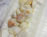 里芋と白菜のもちもちサラダ☆作り方1写真
