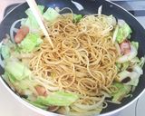 パスタでお手軽焼きスパ♪作り方10写真