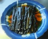 ぶりの昆布締め（みりん醤油味）作り方2写真
