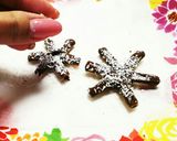 ロッテのトッポ *雪の結晶チョコ*作り方5写真