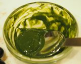 もっちり二色蒸しパン (抹茶味黒豆入り)作り方2写真