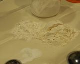 もっちり二色蒸しパン (抹茶味黒豆入り)作り方4写真