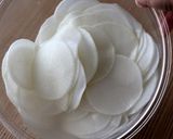 何枚漬け　(大根の甘酢漬)作り方2写真