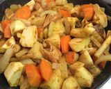 和風根菜カレー作り方6写真