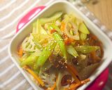 セロリとれんこんのきんぴら作り方6写真