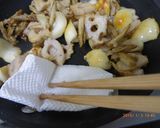 根菜（蓮根・牛蒡・ゆり根）の甘辛黒酢揚げ作り方9写真