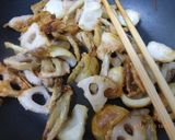 根菜（蓮根・牛蒡・ゆり根）の甘辛黒酢揚げ作り方10写真