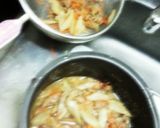 牛薄切りとごぼうの炊き込みご飯作り方5写真