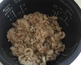 竹輪と塩昆布とツナの炊き込みご飯作り方3写真