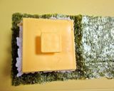 デコ寿司型で☆簡単綺麗におにぎらず作り方8写真