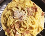 本格濃厚カルボナーラ作り方9写真