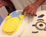 ミニオンのケーキ☆誕生日☆Xmas☆作り方10写真