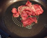 お弁当に♫牛薄切りのカレー炒め☆作り方3写真