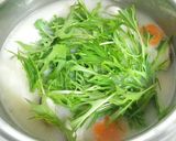 酒かす雑炊☆白味噌仕立て～柚子胡椒風味作り方5写真